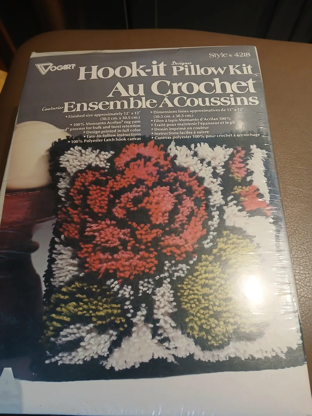 Hook-it Pillow Kit - Coral, White & Green